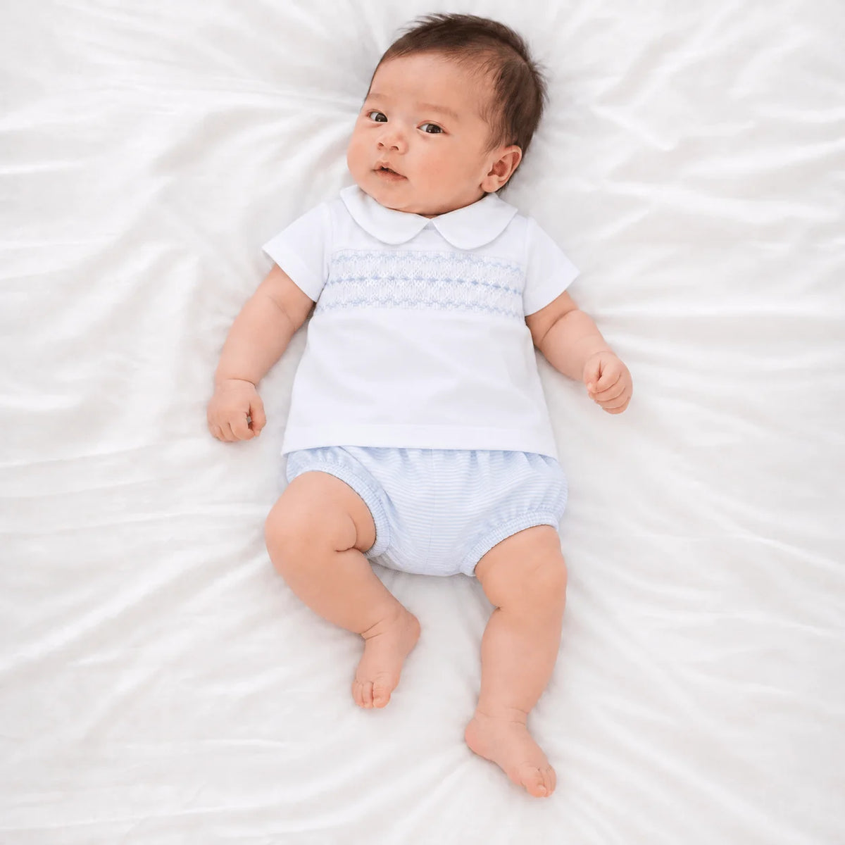 Magnolia Baby Benjamin Smocked Diaper Cover Set