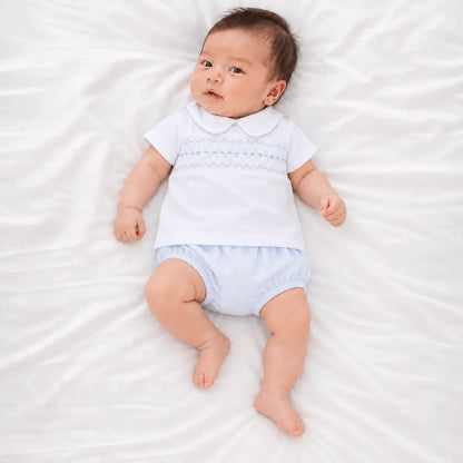 Magnolia Baby Benjamin Smocked Diaper Cover Set