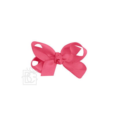 Beyond Creations, LLC - 4.5 SATIN BOW ON CLIP