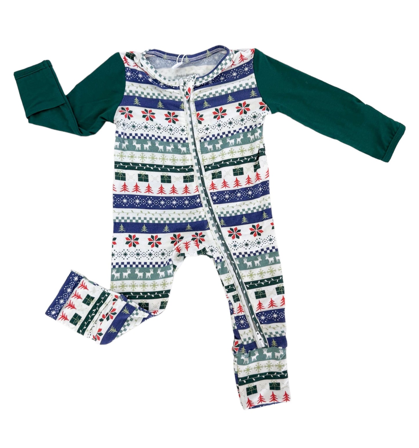 Rockin Royalty Noah Zip Footie