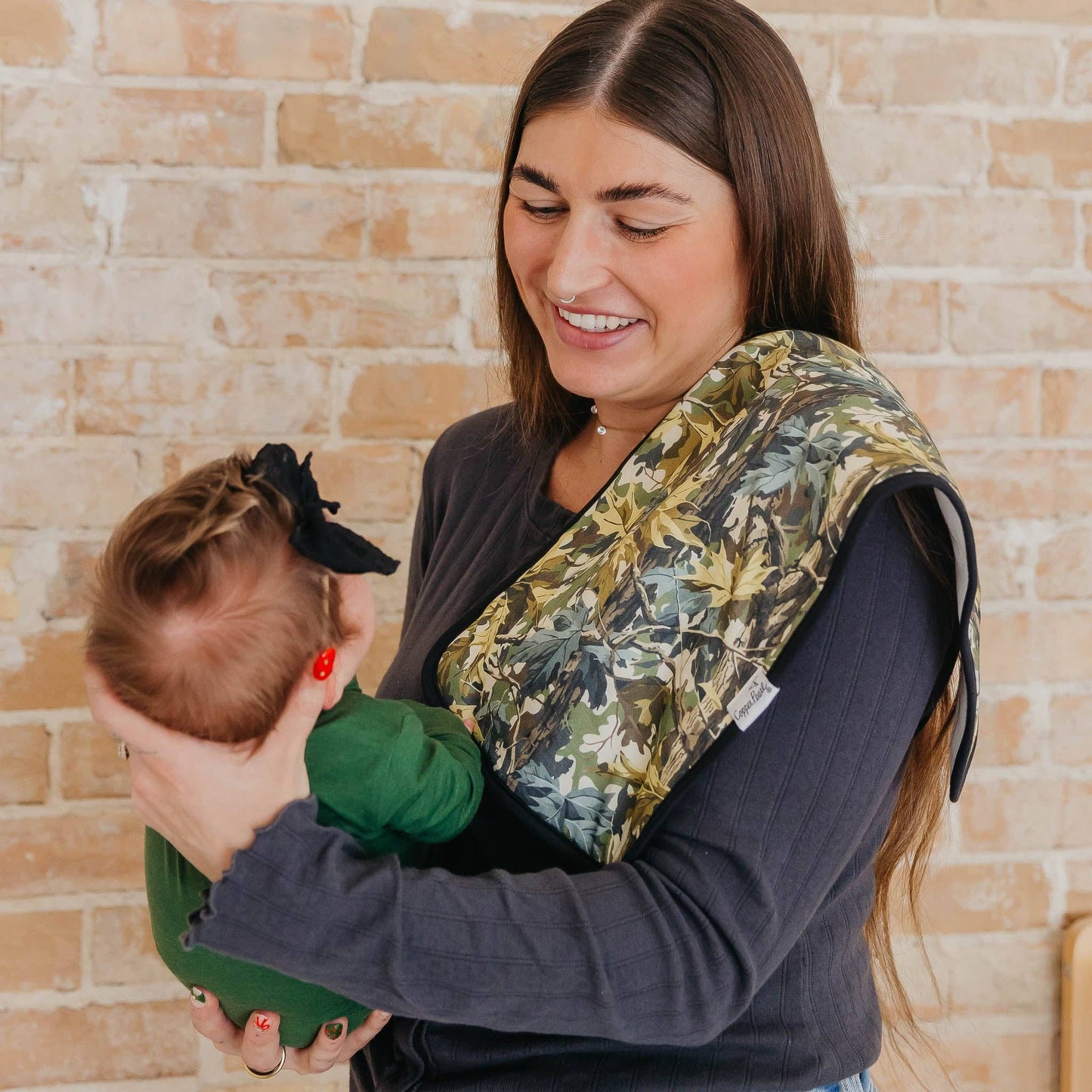Copper Pearl - 3 Pack Premium Burp Cloths - Hunter
