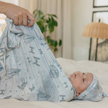 Copper Pearl - Knit Swaddle Blanket - Empire