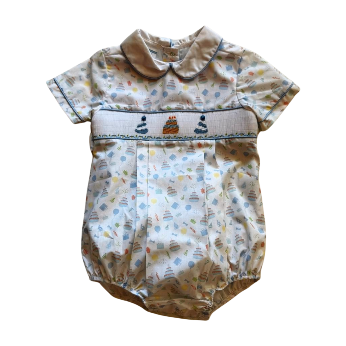 City Beautiful Smocked Birthday Boy Bubble