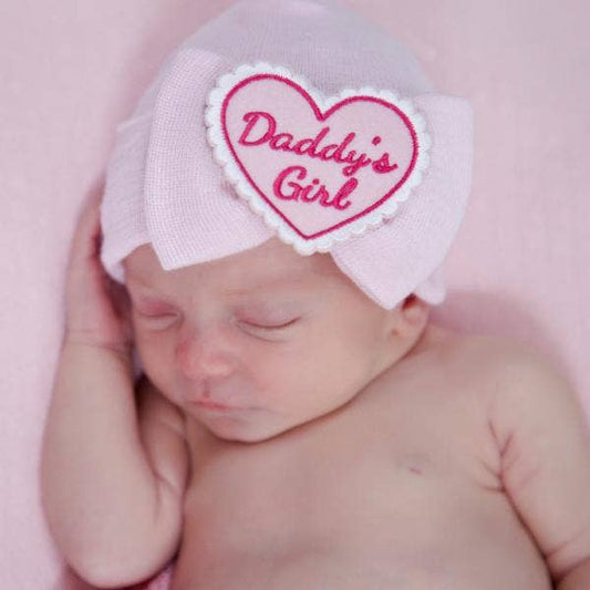 Ily Bean Pink Daddy's Girl Hospital Hat