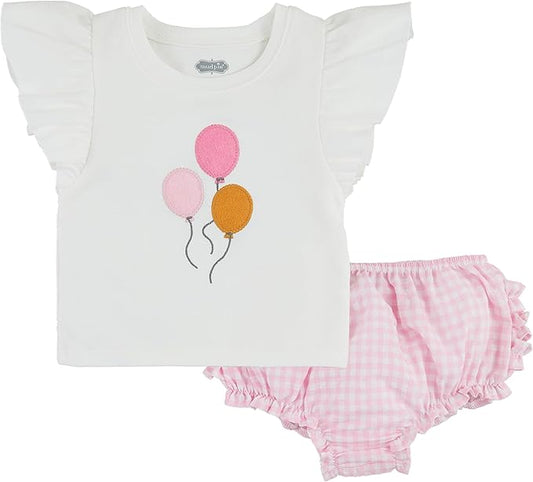 Mudpie Balloon Pinafore Set