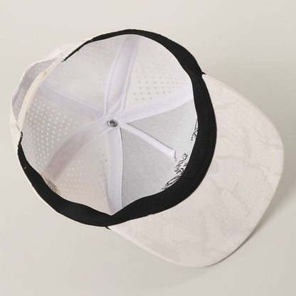 Fashion City - THE DAD CLUB Embroidered White Camo Trucker Hat