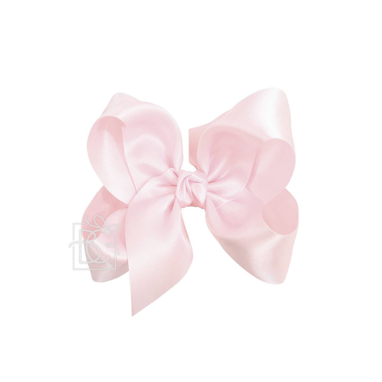 Beyond Creations, LLC - 4.5 SATIN BOW ON CLIP