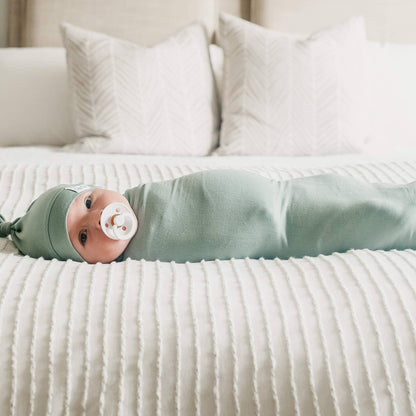 Copper Pearl - Knit Swaddle Blanket - Briar