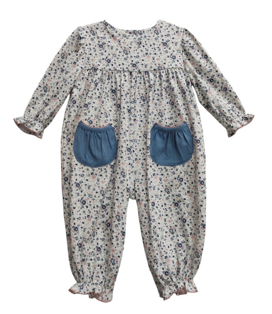Millie Jay Girls Happy Go Lucky Romper with Pockets
