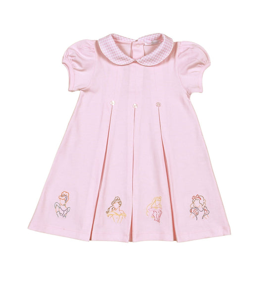 Baby Loren Pink Royal and Charm Pima Dress