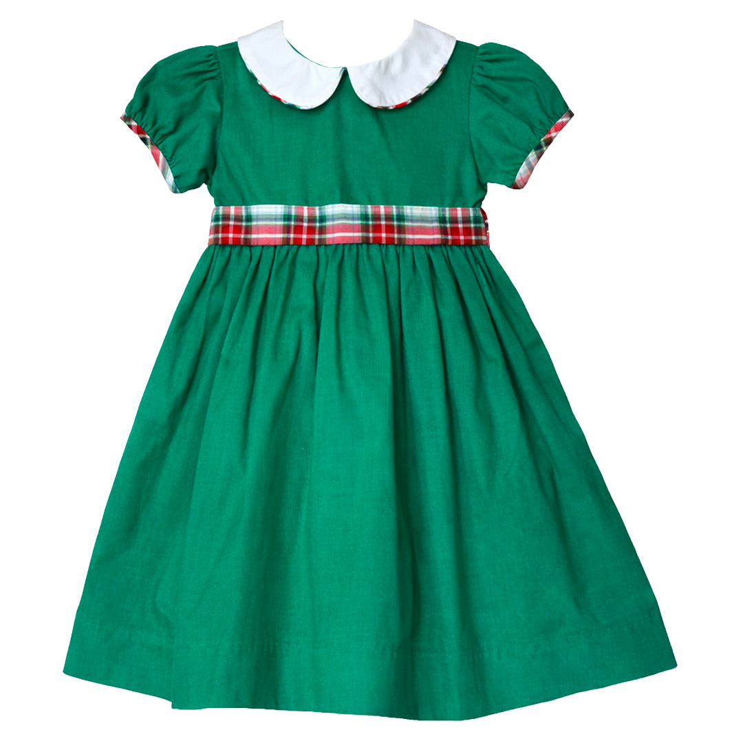 Ishtex Green Corduroy Dress