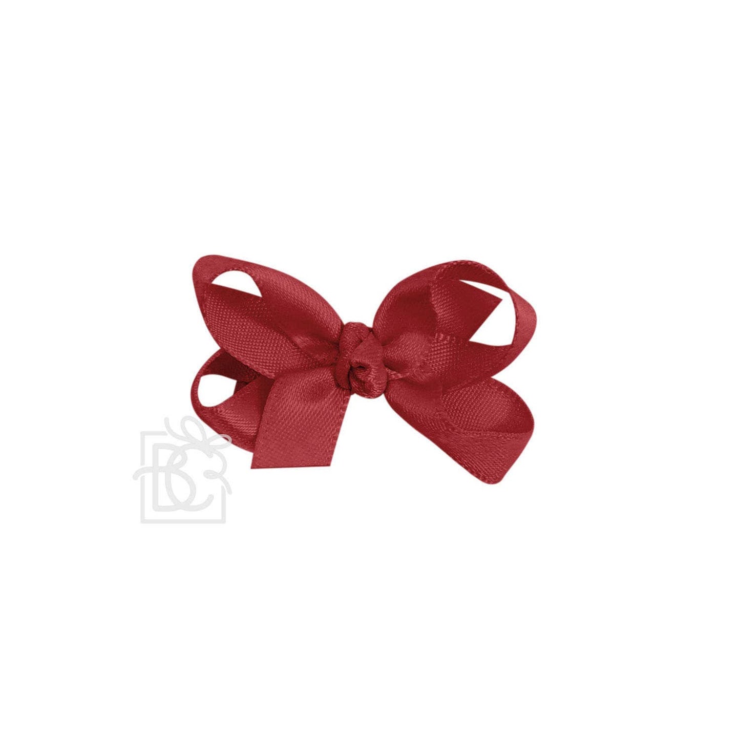 Beyond Creations, LLC - 4.5 SATIN BOW ON CLIP