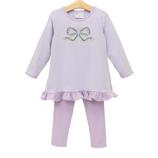 Jellybean by Smock Candy Bon Temps Bow Pants Set