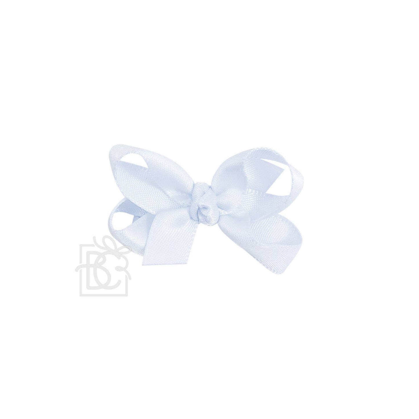 Beyond Creations, LLC - 4.5 SATIN BOW ON CLIP