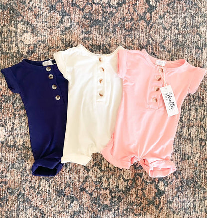 Stroller Society - Baby Rompers - Baby Clothing Multiple Colors (Newborn-12 M)