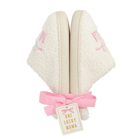 Mudpie Pink Mama Slippers