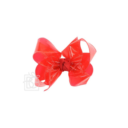 Beyond Creations, LLC - WATERPROOF BOWS ON ALLIGATOR CLIP 4.5"