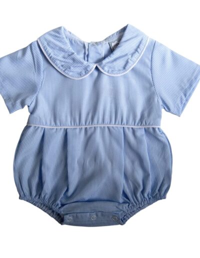 Three Sisters Cory Bubble - Blue Gingham