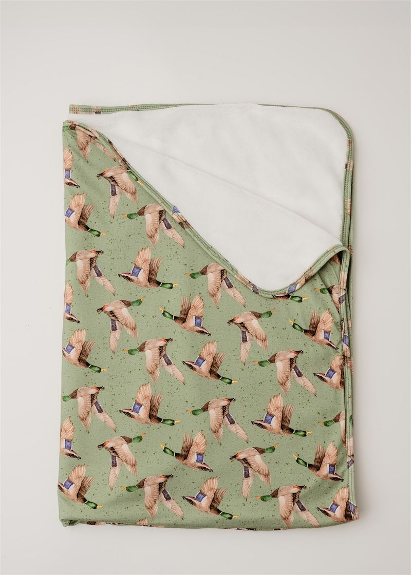 Rockin Royalty Mallard Skies Swaddle