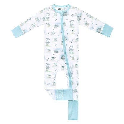 Copper Pearl - Convertible Zip-Up Footie - Star Wars Grogu