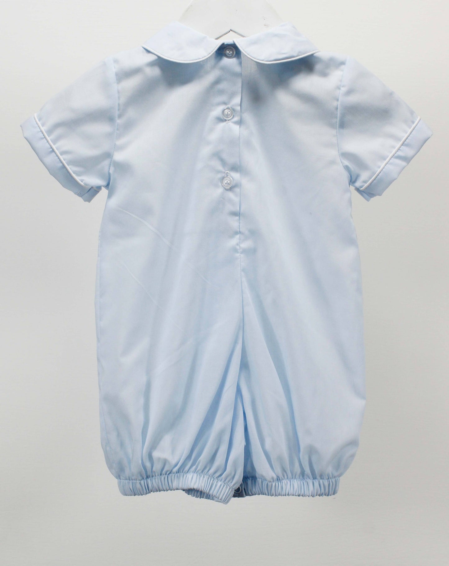 Baby Blessings Clothing - Light Blue Oliver Romper