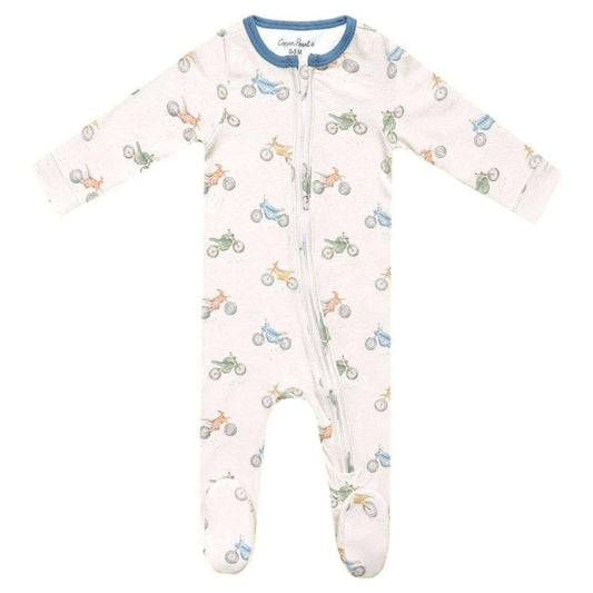 Copper Pearl - Zip-Up Footie Pajama - Ryder