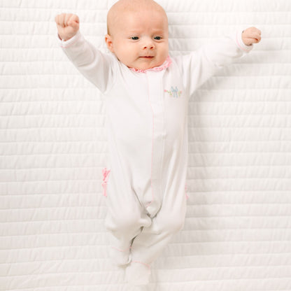 Magnolia Baby Evelyns Classics Ruffle Footie