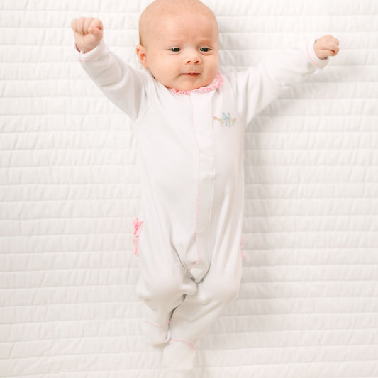 Magnolia Baby Evelyns Classics Ruffle Footie