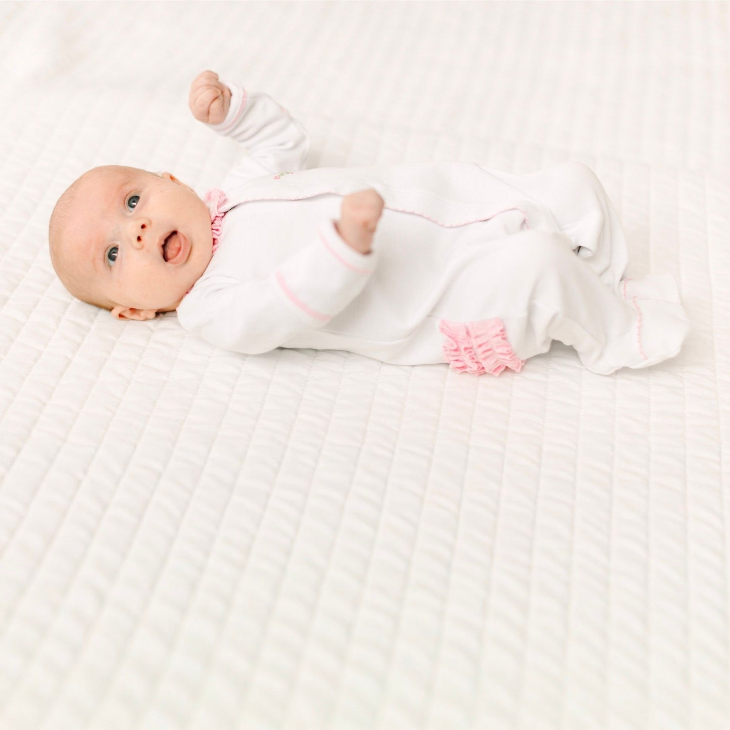 Magnolia Baby Evelyns Classics Ruffle Footie