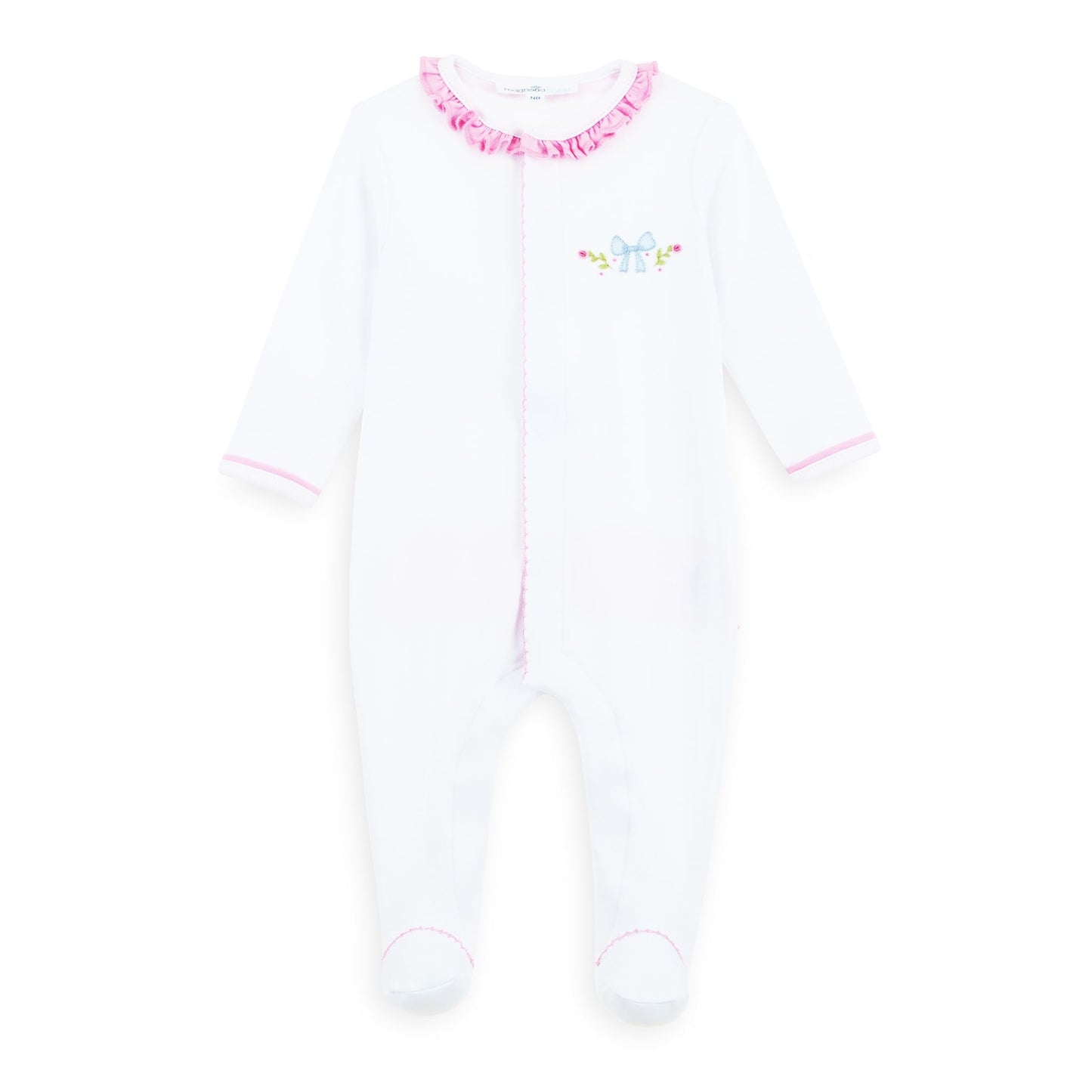 Magnolia Baby Evelyns Classics Ruffle Footie