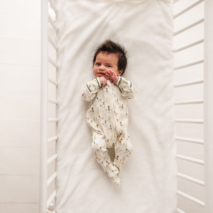 Magnolia Baby Mallard's Pond Moss Zip Footie