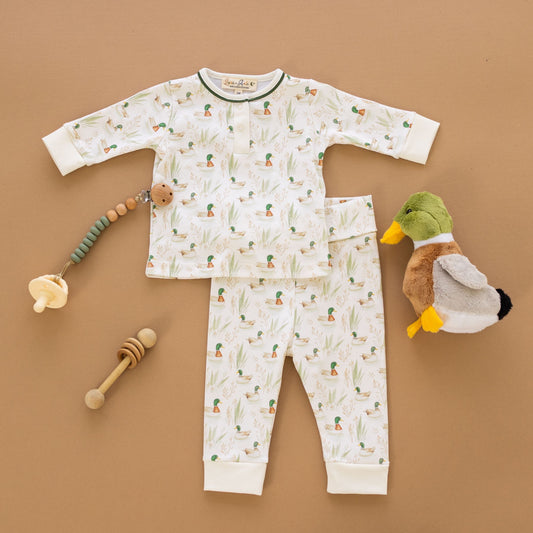 Magnolia Baby Mallards Pond 2pc Pant Set