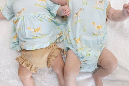 Sweet Bay Clothing - Hunting Dogs Peplum Set