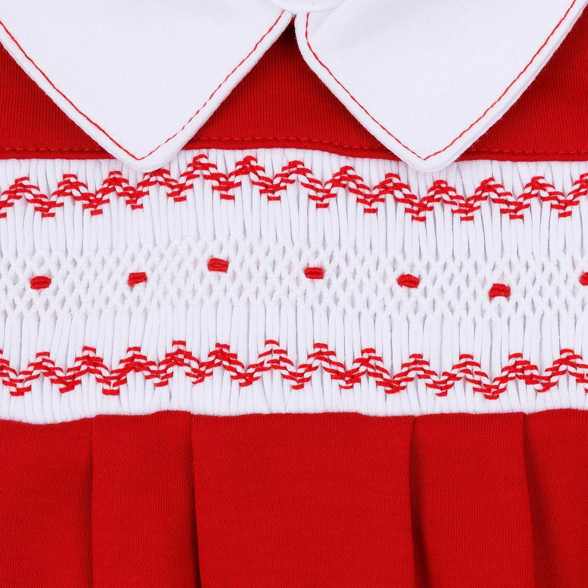 Magnolia Baby Miles Short Sleeve Bubble - Red