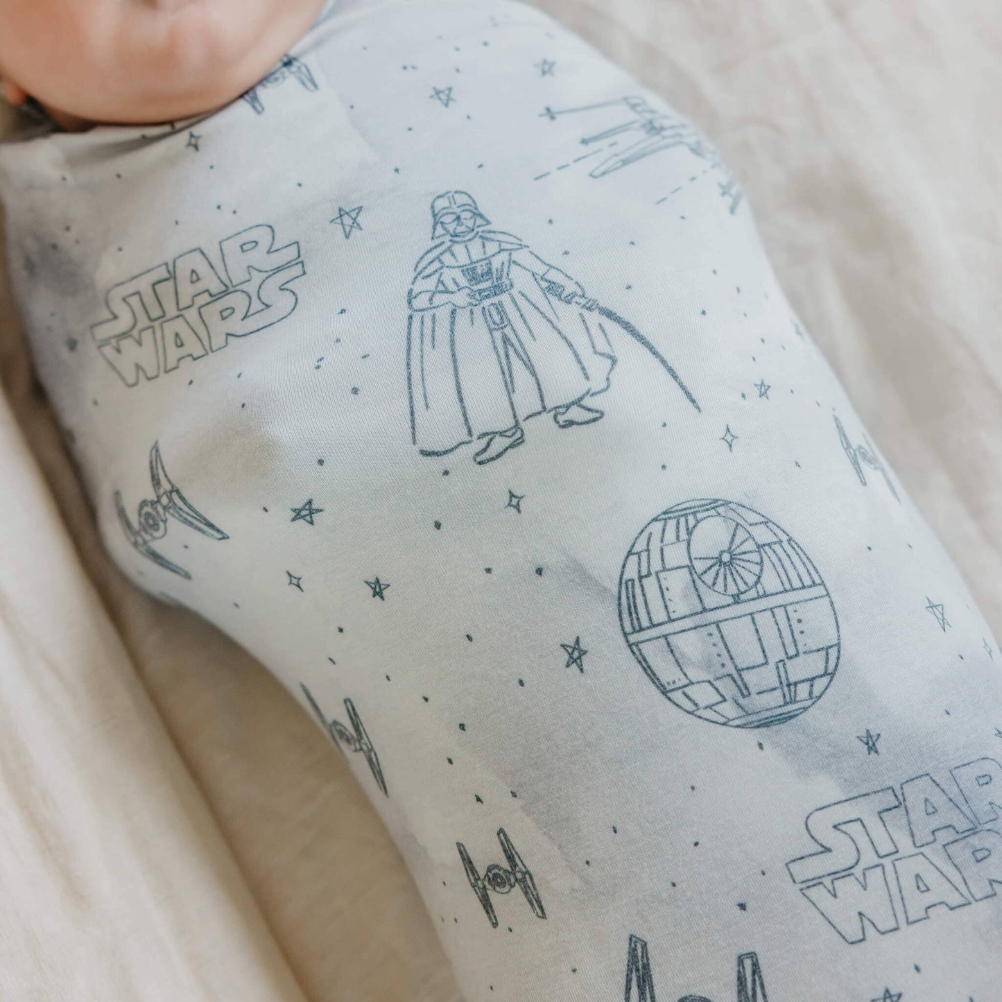 Copper Pearl - Knit Swaddle Blanket - Empire