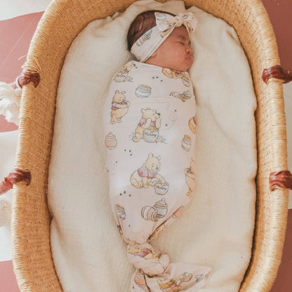 Copper Pearl - Knit Swaddle Blanket - Hunny