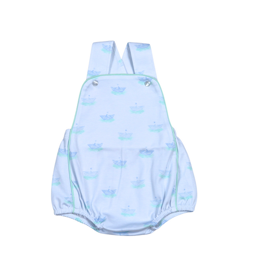 Baby Loren Paper Boats Blue Sun Bubble