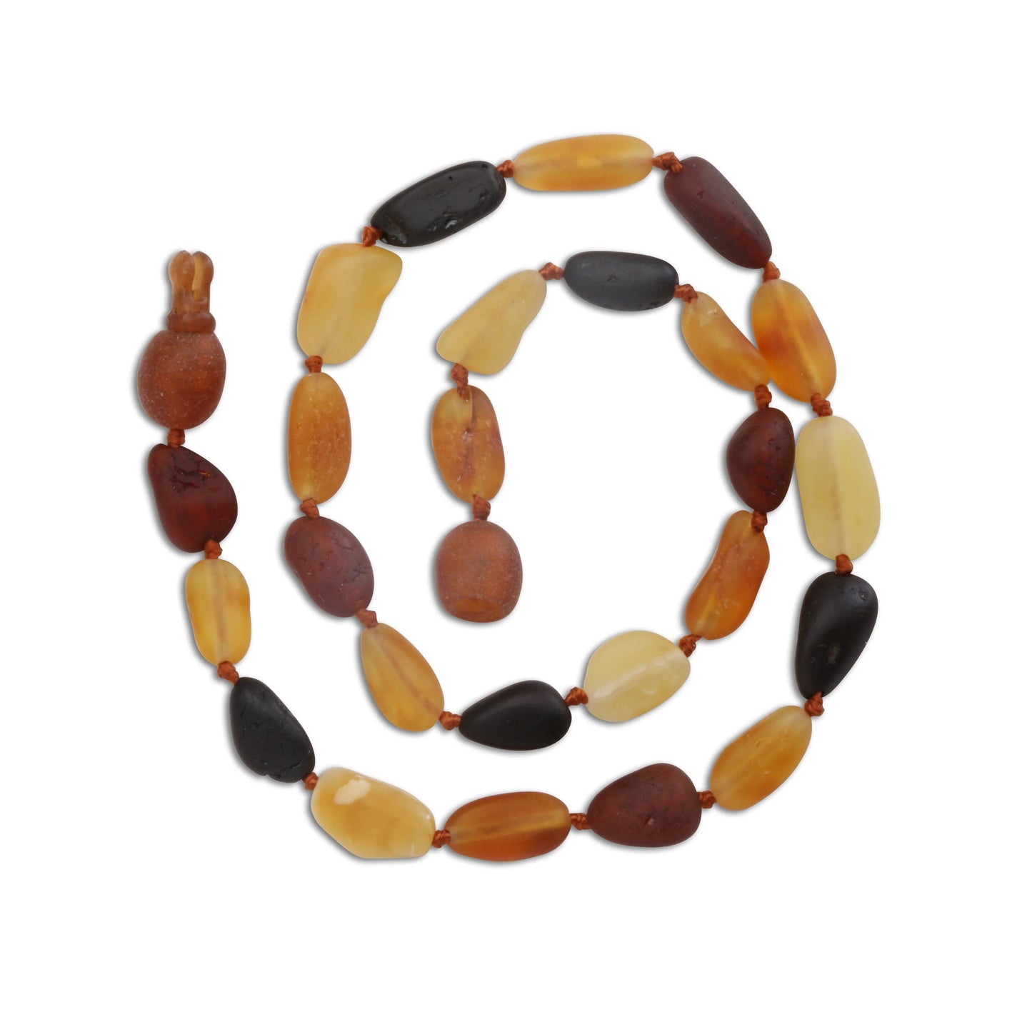 Cherished Moments Multi Amber Teething Necklace for Teething Babies and Toddlers