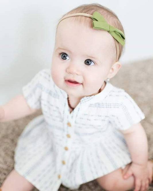 Cherished Moments Amber Teething Necklace for Teething Baby or Toddler (Light Cherry)