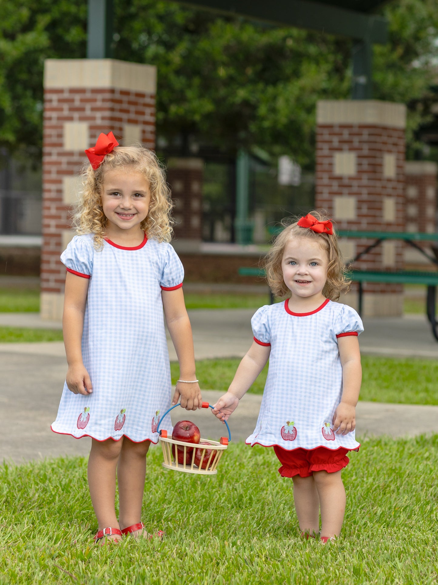 Trotter Street Kids Apple Trio Dress