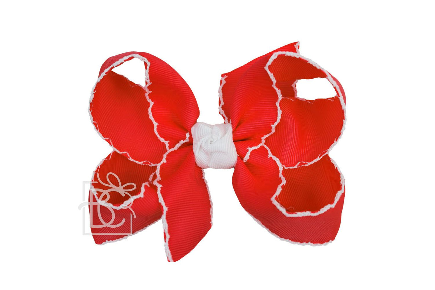 Beyond Creations - 4.5" PANTYHOSE HEADBAND W/ CROCHET EDGE HAIR BOW