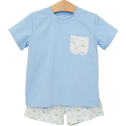 Trotter Street Kids Caddy Club Short Set