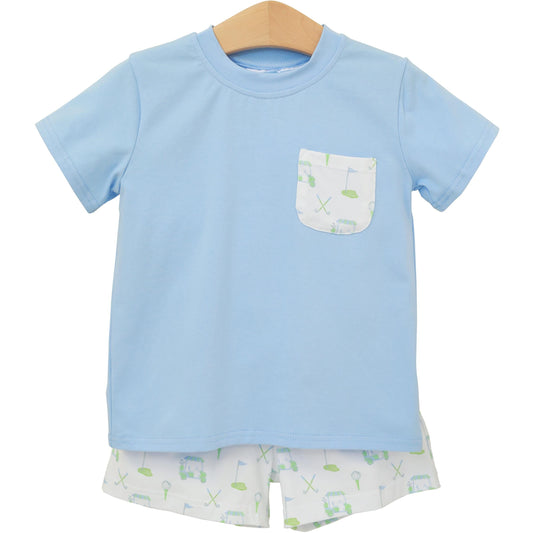 Trotter Street Kids Caddy Club Short Set