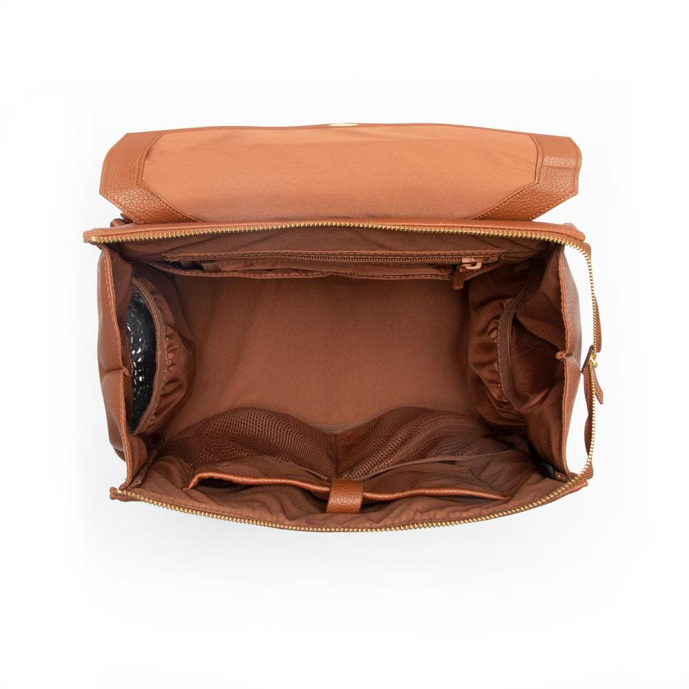 Freshly Picked Cognac Classic Diaper Bag II