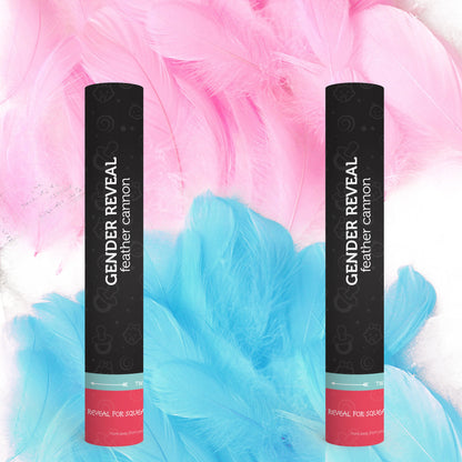 Gender Reveal Feather Cannon