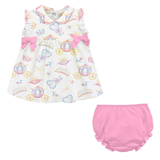 Baby Club Chic Once Upon a Time Dress with Bows