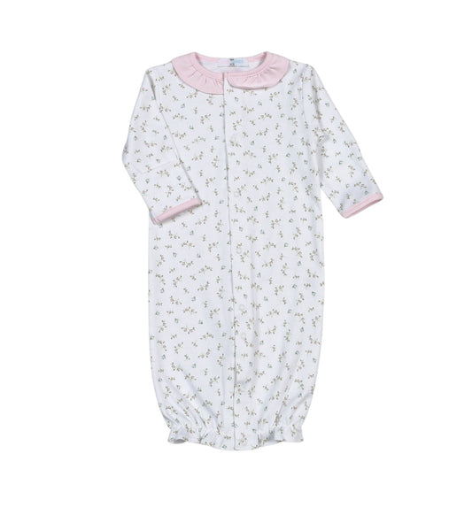 Baby Loren Bella Pink Floral Pima Converter