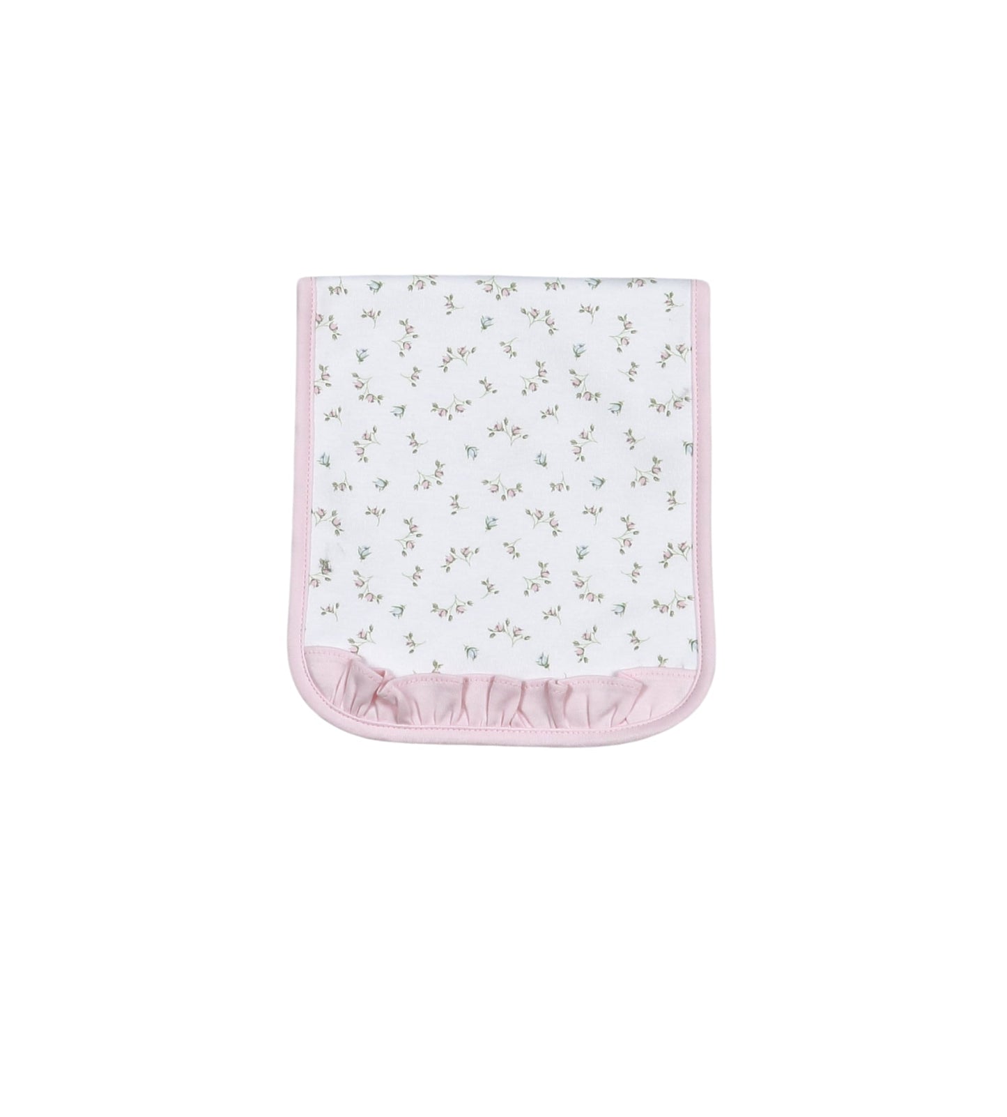 Baby Loren Bella Pink Floral Pima Burping Pad OS