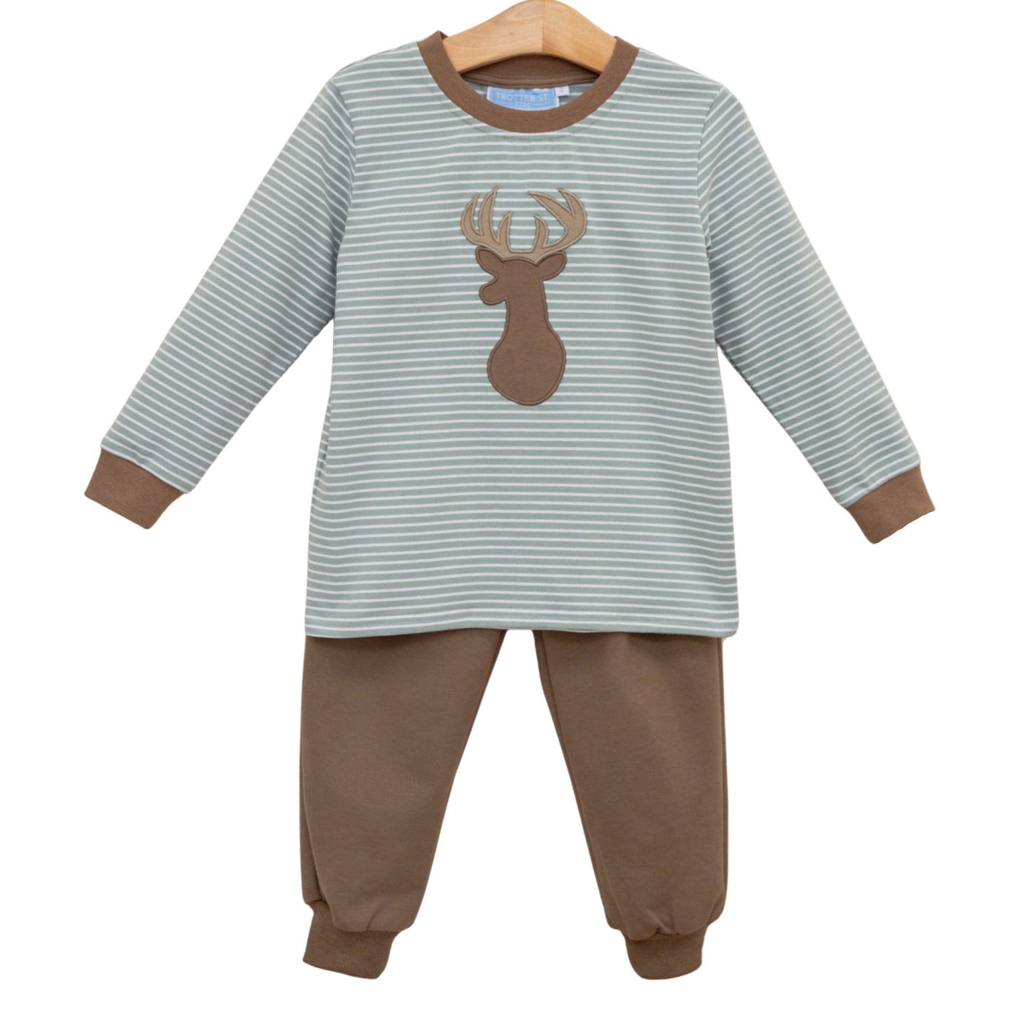 Trotter Street Kids Deer Pant Set