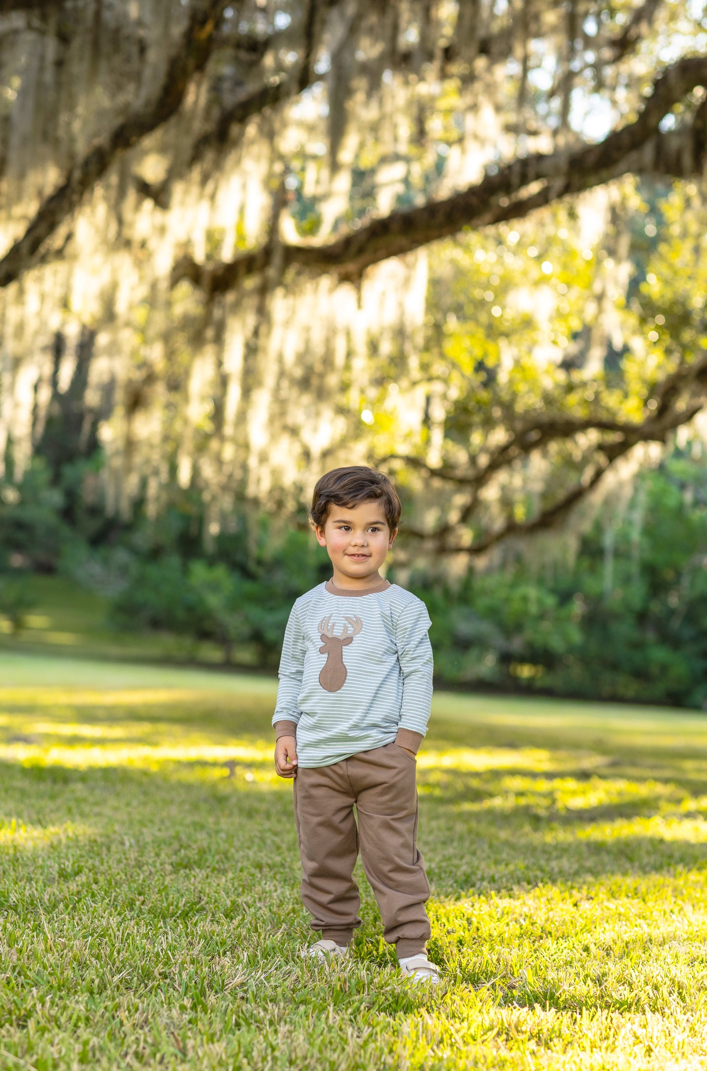 Trotter Street Kids Deer Pant Set